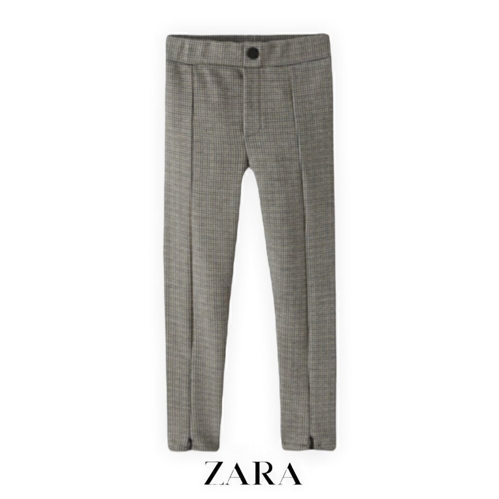 ZARA Kids | ZIPPERED HOUNDSTOOTH LEGGINGS